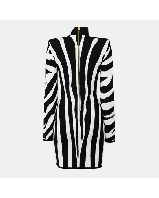 Balmain Black Mini Dresses