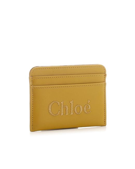 Chloé Brown Logo Clip
