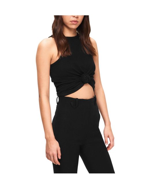Magda Butrym Black Knot Tank Vest