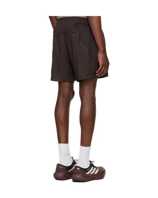 Adidas x Song For the Mute Brown Adi365 Sftm Running Shorts for men