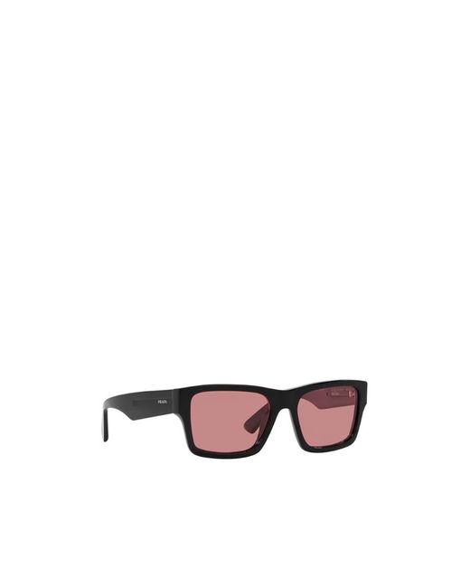 Prada Pink Eyewear Rectangle-Frame Sunglasses for men