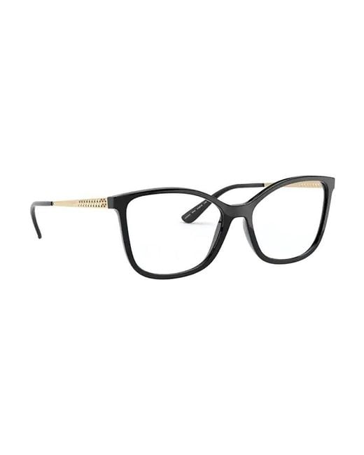 Vogue Eyewear White Inverted Trapezoidal Full-Frame Glasses