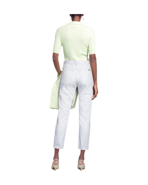 Isabel Marant White Slim-Fit Jeans