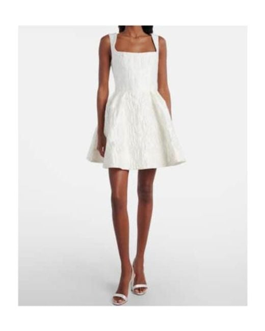 Rebecca Vallance White Bridal Vanilla Dreams Bustier Minidress