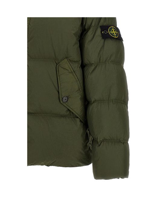 Stone Island Green Coats & Jackets for men