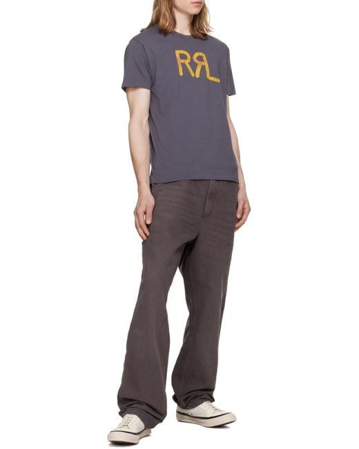 Carhartt Gray Single Knee Straight-Leg Pants for men