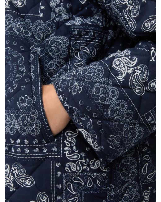 iBlues Blue Padded Jacket
