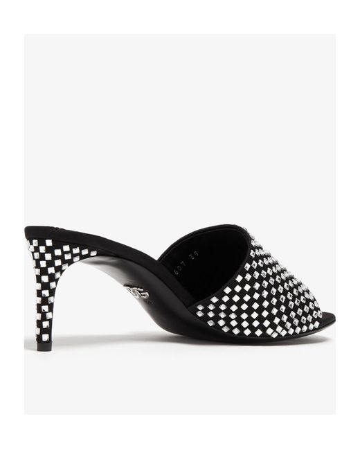 Dolce & Gabbana Multicolor Keira Embellished Heeled Sandals