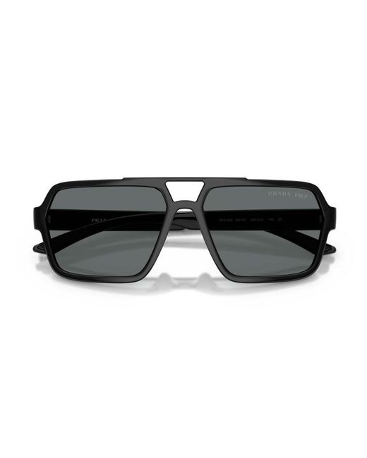 Prada Linea Rossa Multicolor Rectangular Sunglasses for men