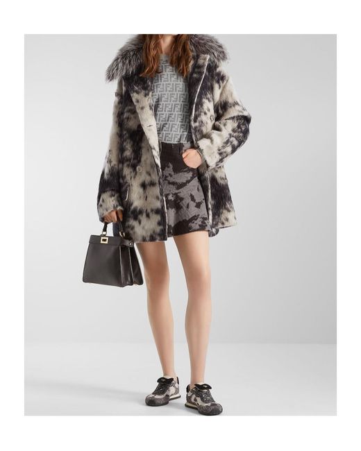 Fendi Gray Coat