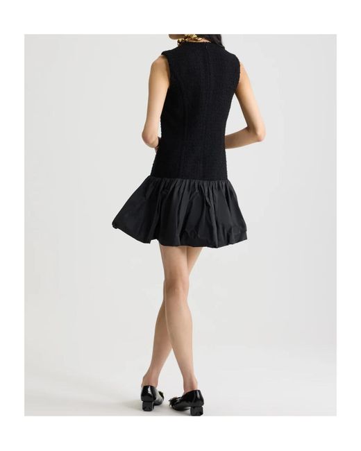 Patou Black Wool Blend Dress