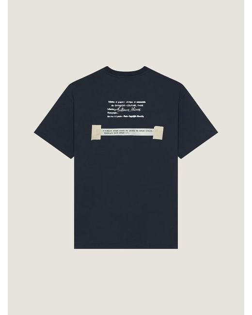 Givenchy Blue Round Neck T-Shirt for men