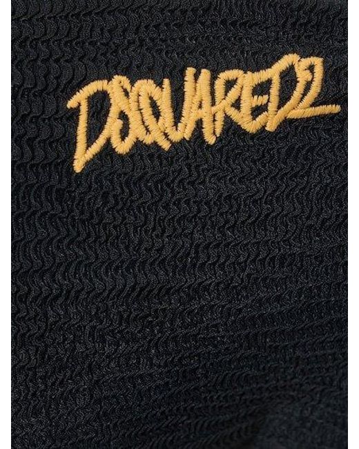 DSquared² Black Logo Swimming Trunks