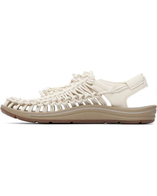 Keen White Uneek Sandals for men
