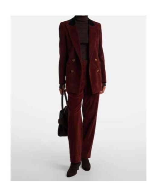Blazé Milano Purple Everyday Cotton Corduroy Blazer