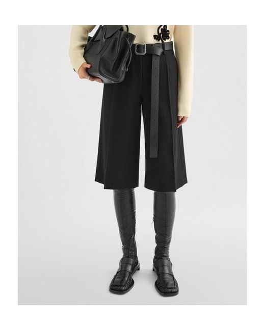 Jil Sander Black Bermuda Shorts
