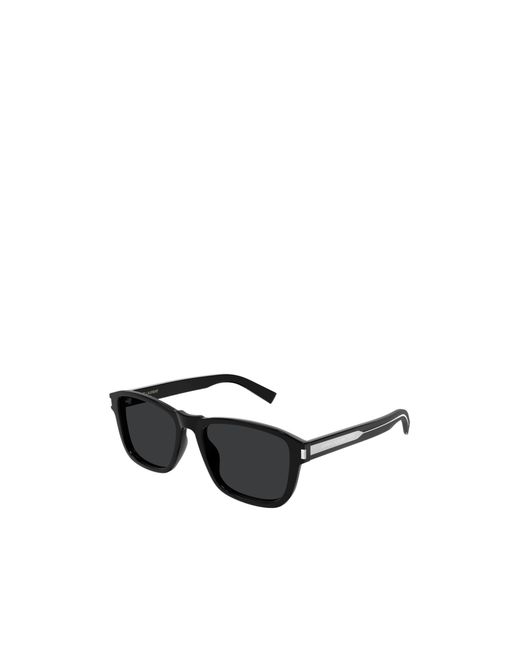 Saint Laurent White Rectangular Frame Sunglasses for men