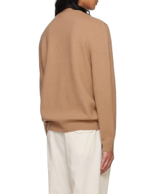 A.P.C. Natural Kenny Button-Up Cardigan for men