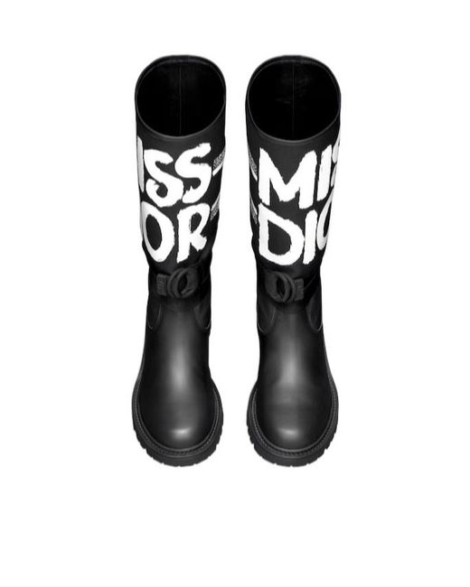 Dior Black D-Major Boot