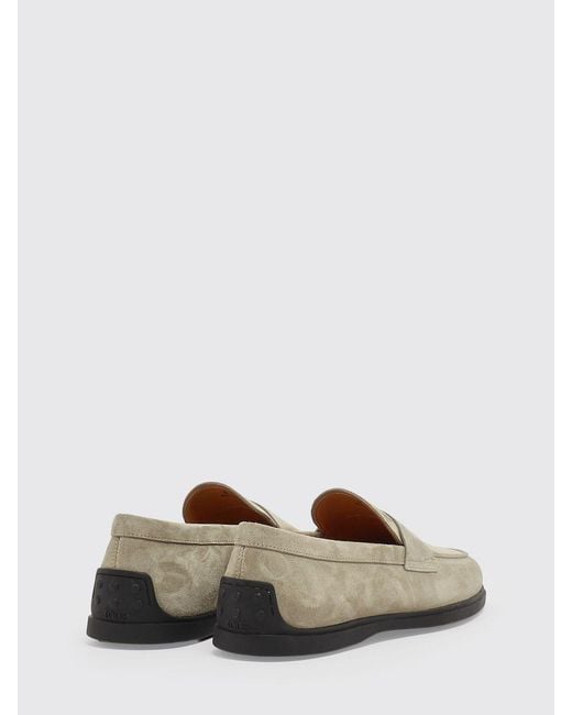 Tod's Gray Round Toe Loafers for men