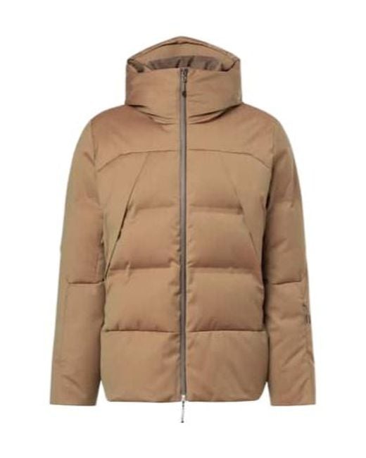 Sease Brown Nordend Wool-Blend Down Jacket for men