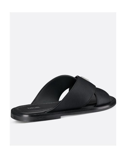 Dior Black Alias Sandal for men