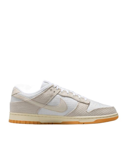 Nike White Dunk Low Trainers for men