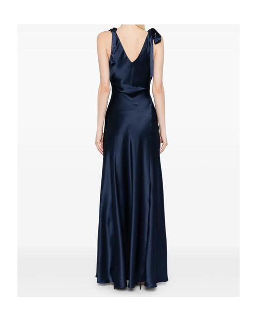 Reformation Blue Pernille Dress