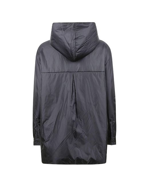 Aspesi Gray Hooded Jacket