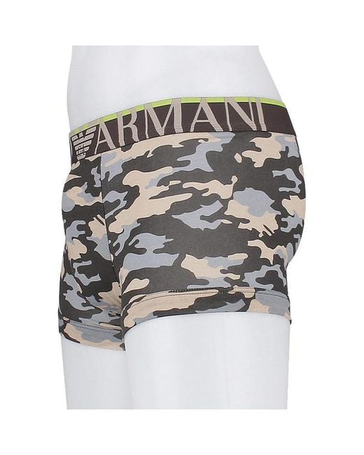 Emporio Armani Gray Logo Underwear for men