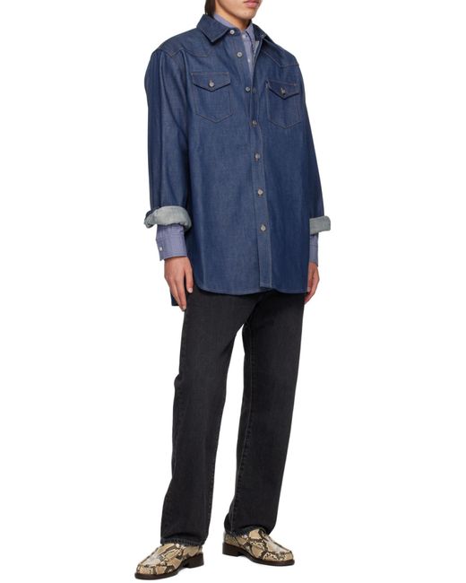 Acne Blue 1996 Straight-Leg Jeans for men
