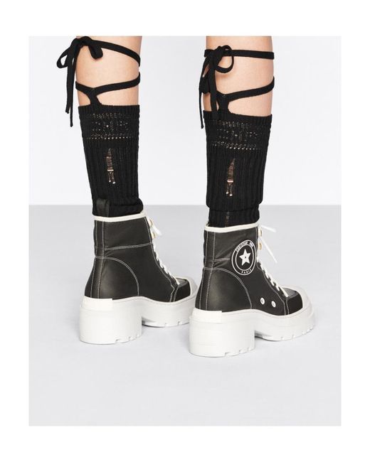 Dior Black Christian D-Rise Ankle Boots