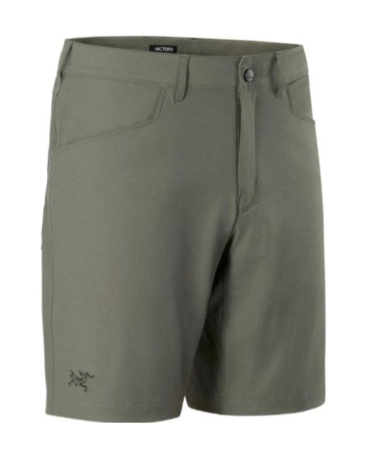 Arc'teryx Green Kragg Cotton Short 9' for men