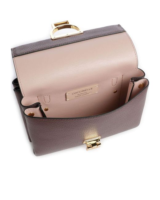 Coccinelle Red Arlettis Top Handle Shoulder Bag