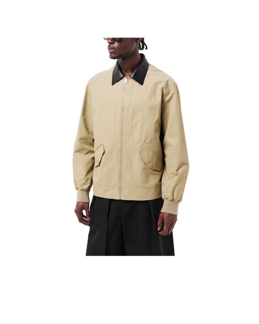 Givenchy Natural Jacket With Contrasting Collar for men