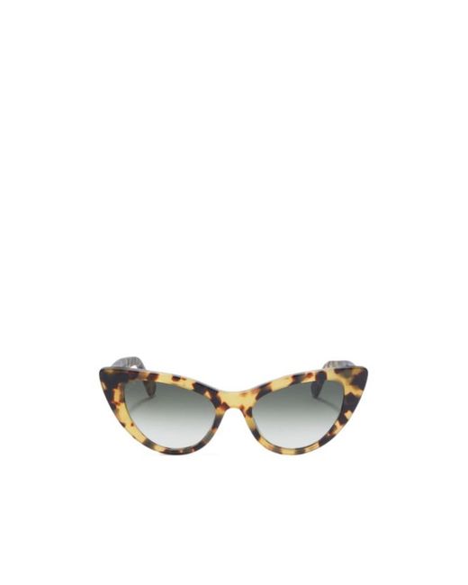 Ermanno Scervino Metallic Lgr X Logo Sunglasses