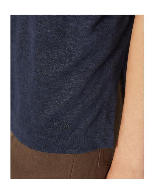 Loro Piana Blue Gargano Polo Shirt