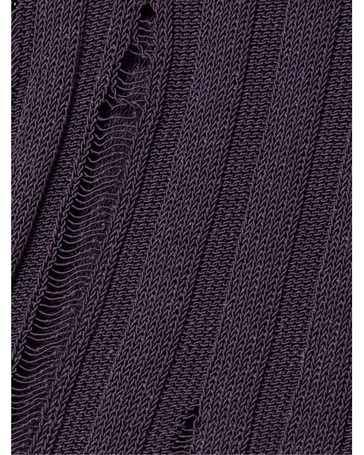 Acne Purple Tank Top