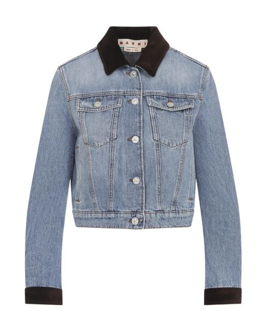 Marni Blue Denim Jacket