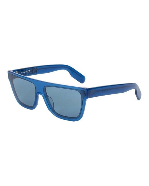 KENZO Blue Logo Sunglasses for men