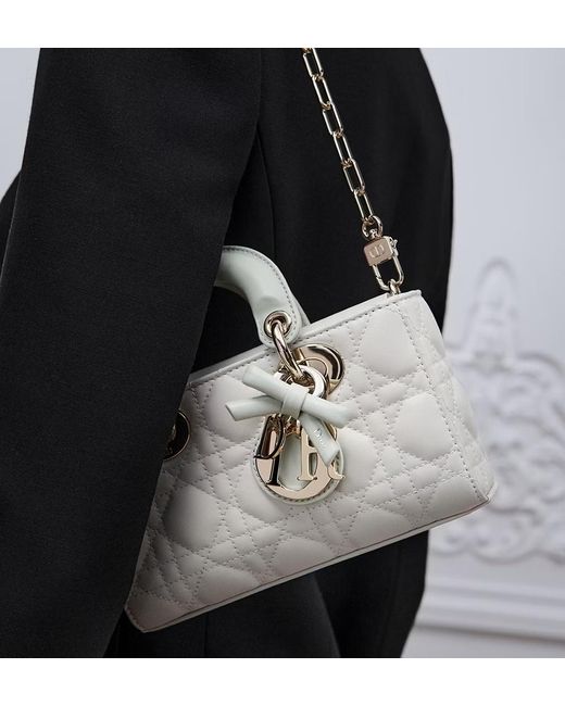 Dior Multicolor Mini Lady D-Joy Bag