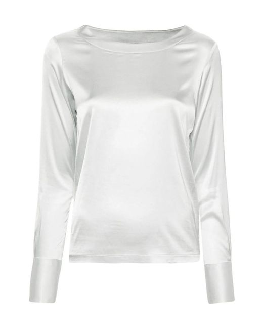 Mazzarelli White Long Sleeve Shirt