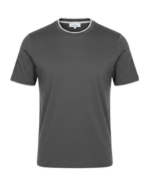 Brunello Cucinelli Gray Cotton T-Shirt for men