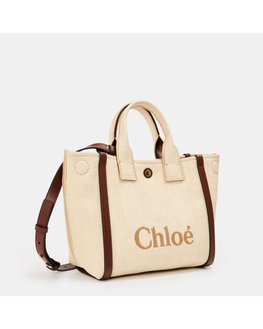 Chloé Natural Lightweight Straw Bag