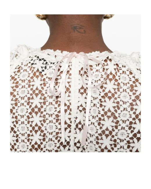 Isabel Marant White Hizene Mini Dress