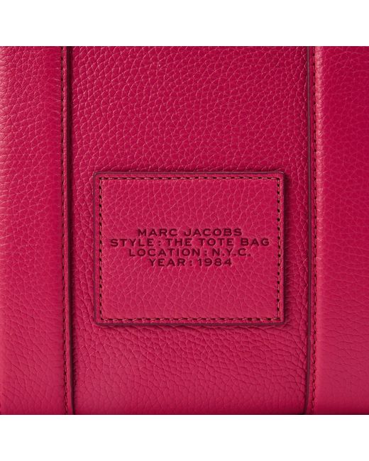 Marc Jacobs Pink Small Leather Tote Bag