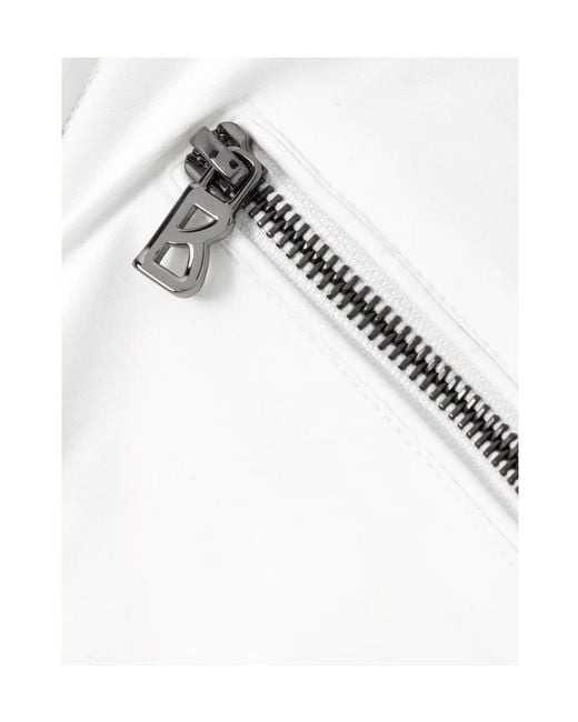 Bogner White Fraenzi Belted Slim-Leg Ski Pants