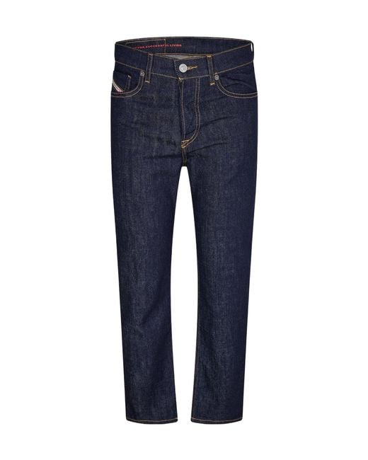 DIESEL Blue Defining Tapered Jeans for men