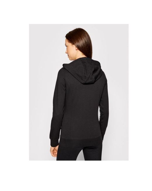 Emporio Armani Black Logo Hooded Casual Jacket