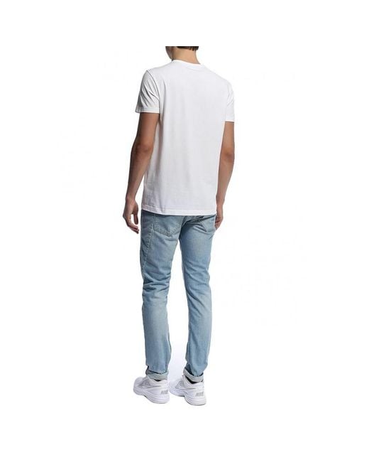 Boss White Item O-Neck Short-Sleeved T-Shirt for men